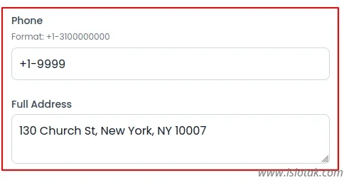 phone and address for register digitalplat
