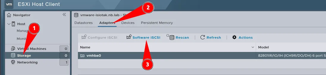 setup ACL disk